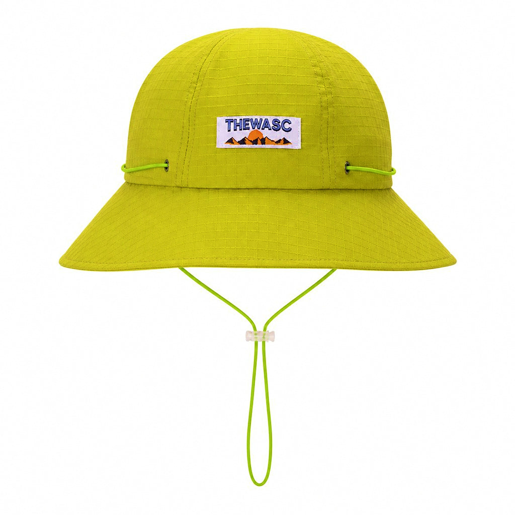 Quick-Dry Wide Brim Bucket Hat, Adjustable Nylon – option photo