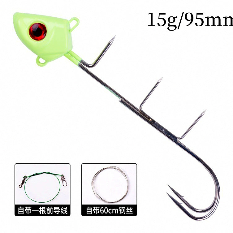 Glow Jig Head Hook Rig, Cutlassfish, 15–30 g (0.5–1.1 oz) – option photo