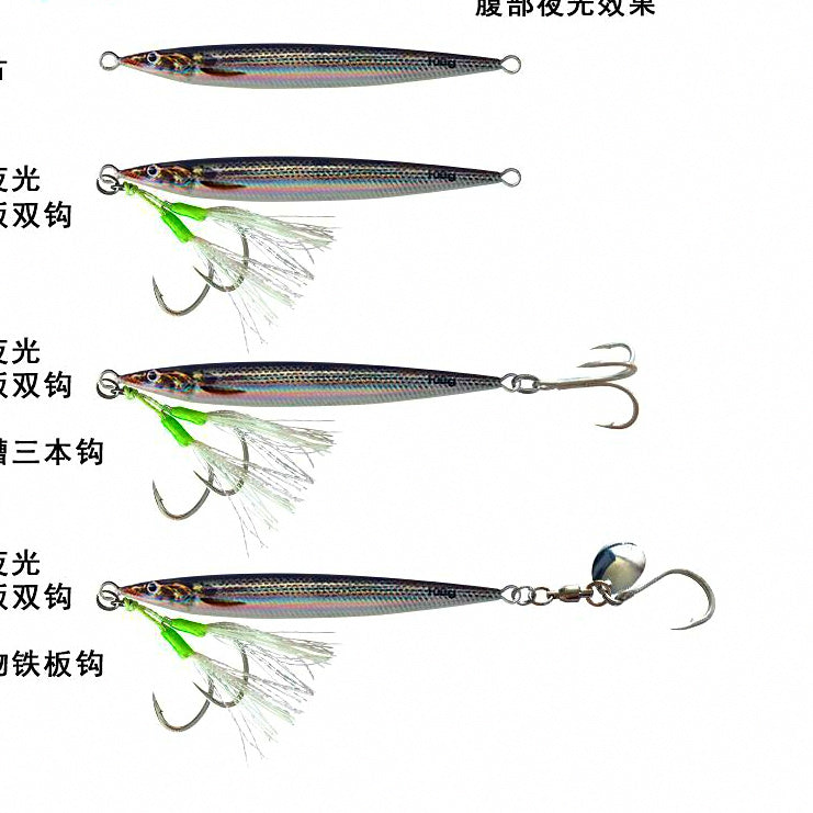 Glow Belly Metal Jig, 60–100 g (2.1–3.5 oz) – option photo