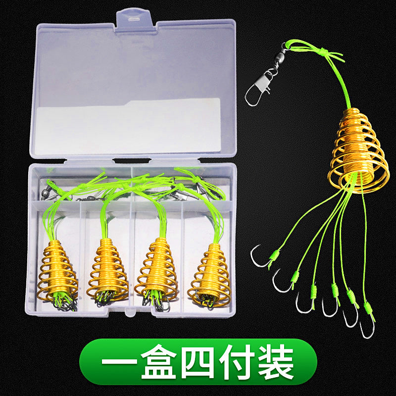 Explosion Hook Rig Set, 4 per Box, Sizes 6–13 (CN Sizing) – option photo