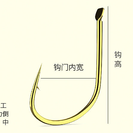Barbed Corn Hooks, Sizes 7–13, 10/30/100 Pack – option photo