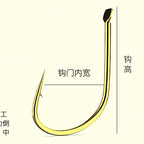 Barbed Corn Hooks, Sizes 7–13, 10/30/100 Pack – option photo