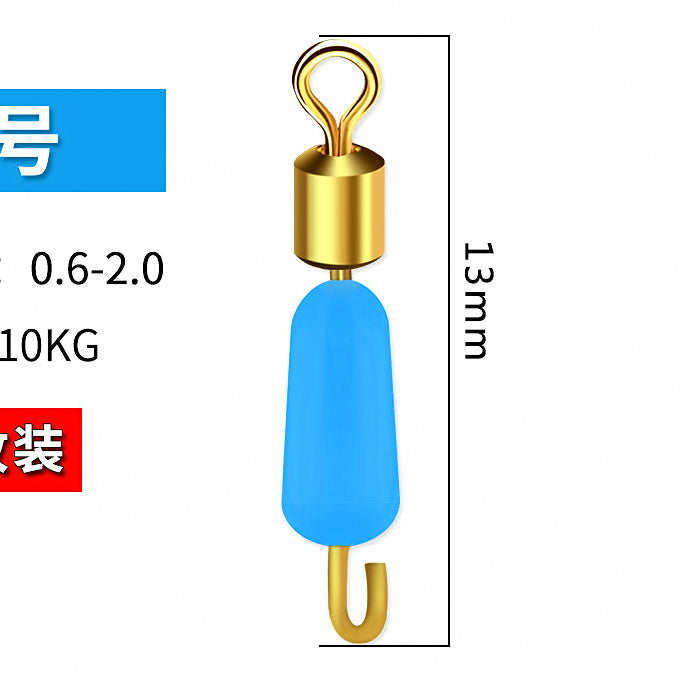 Silicone Fast Snap Line Clips, Stainless Steel, 3 Sizes – option photo