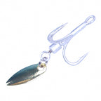Treble Hook with Swivel & Spinner Blade, Sizes 2–10 – option photo