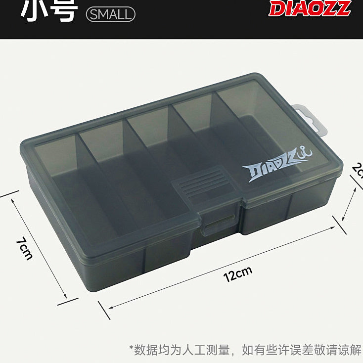 Plastic Lure Box, Single-Layer Tackle Box, Small to Large – option photo