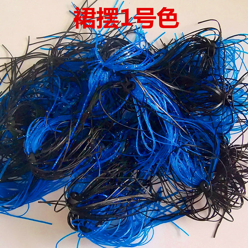 Silicone Skirt Tassel with Flash, DIY Jig & Lure Skirt – option photo