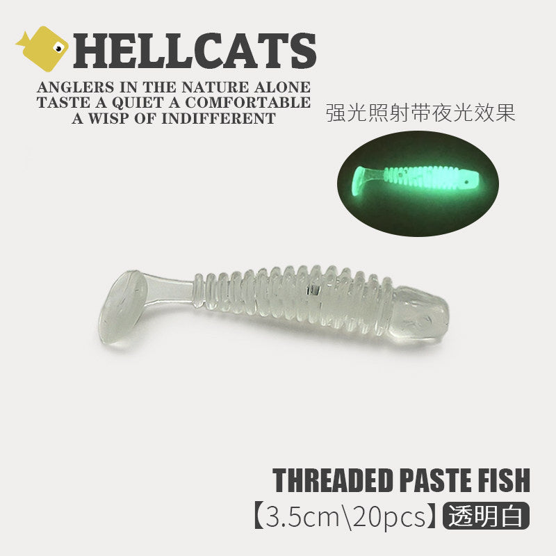 Micro T-Tail Soft Plastic Grub, 3.5 cm (1.4 in) – option photo