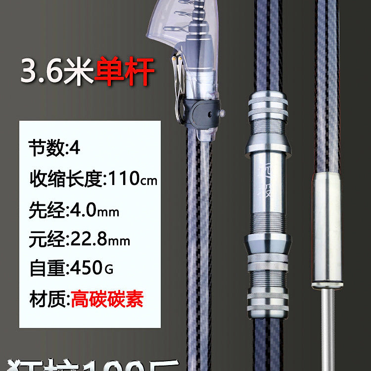 Carbon Long Cast Sea Fishing Rod, 3.6–5.4 m (11.8–17.7 ft) – option photo