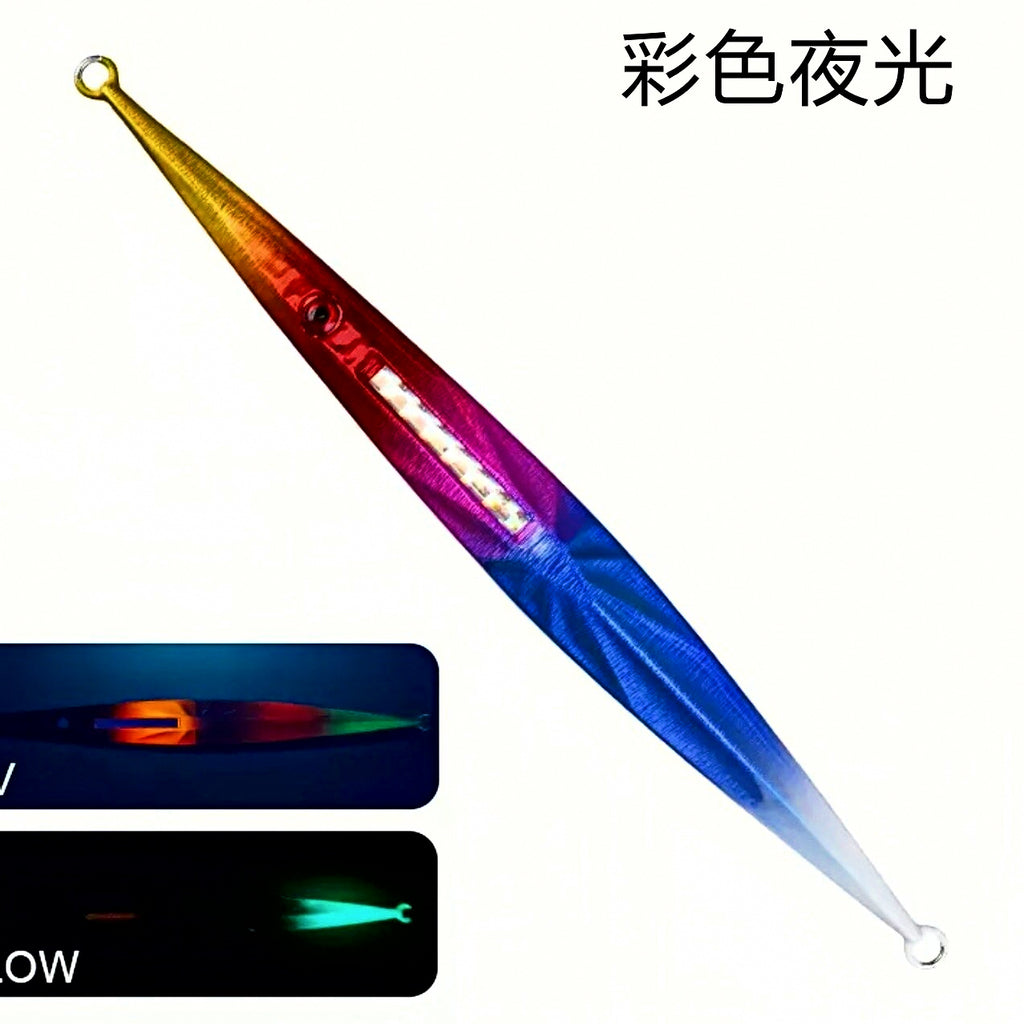 Fast-Sinking Metal Jig, Glow Laser, 150–400 g (5.3–14.1 oz) – option photo