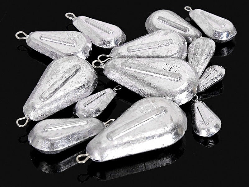 Lead Teardrop Eyelet Sinker, 0.7–10.6 oz (20–300 g) – option photo