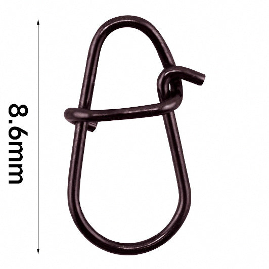 304 Stainless Fishing Snaps & Snap Swivels, Black Nickel – option photo