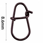 304 Stainless Fishing Snaps & Snap Swivels, Black Nickel – option photo