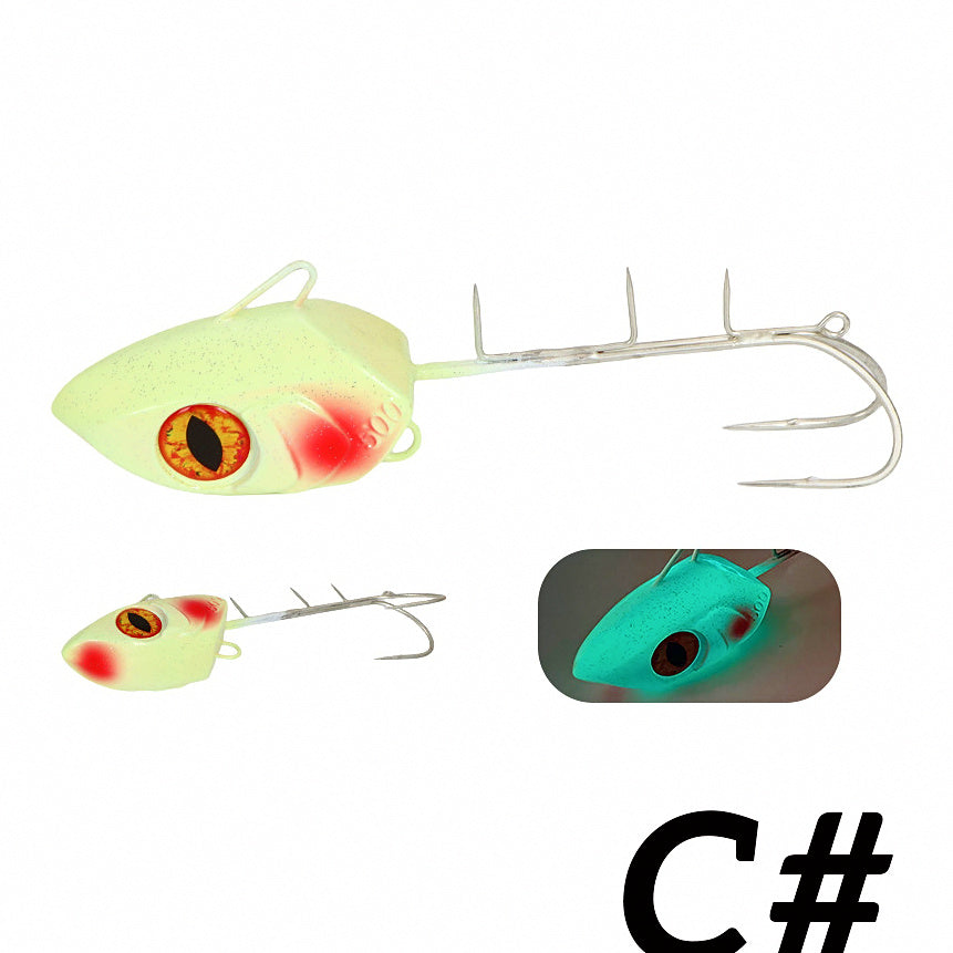 Glow Tenya Jig with Double Hooks, 500 g (17.6 oz) – option photo