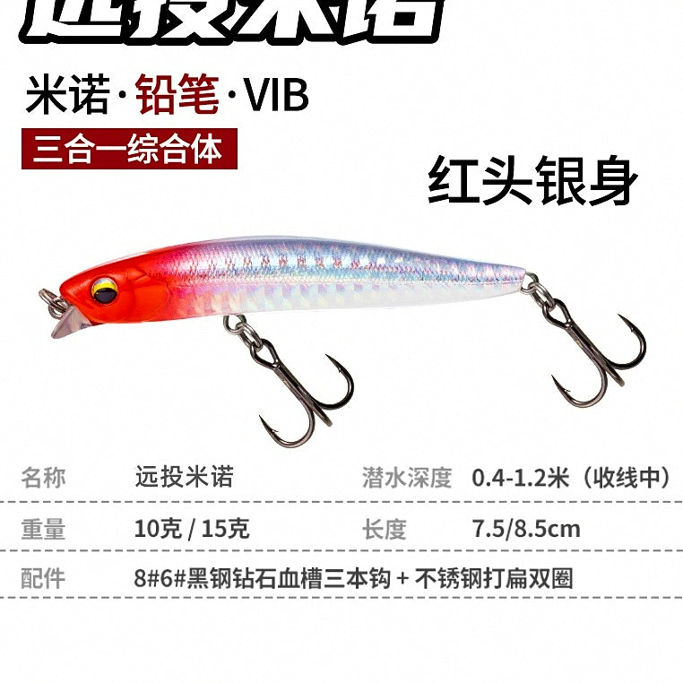 Sinking Minnow Pencil Lure, 10–15 g (0.35–0.53 oz) – option photo
