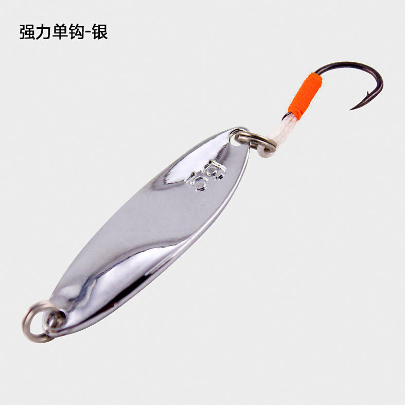 Casting Spoon Lure, Single or Treble Hook, 3.5–15 g (0.12–0.53 oz) – option photo
