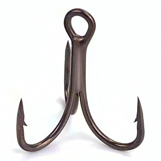 Carbon Steel Treble Hooks, PTFE Coated, Sizes 16 to 4 – option photo