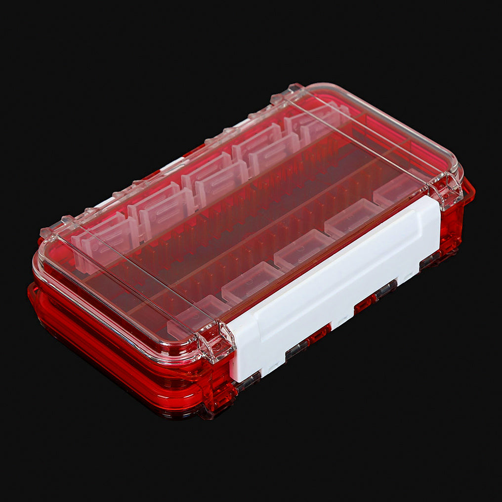 Double-Sided 14-Compartment Waterproof Tackle Box – option photo