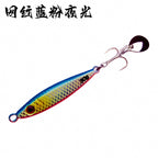 Casting Spoon Jig w/ Spinner Blade & Trebles, 20-60 g – option photo