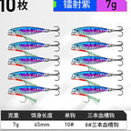 Casting Metal Jigs, 10-Pack, 7–25 g (0.25–0.88 oz) – option photo