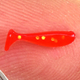 1 cm Micro T-Tail Soft Bait, 20 or 50 Pack – option photo