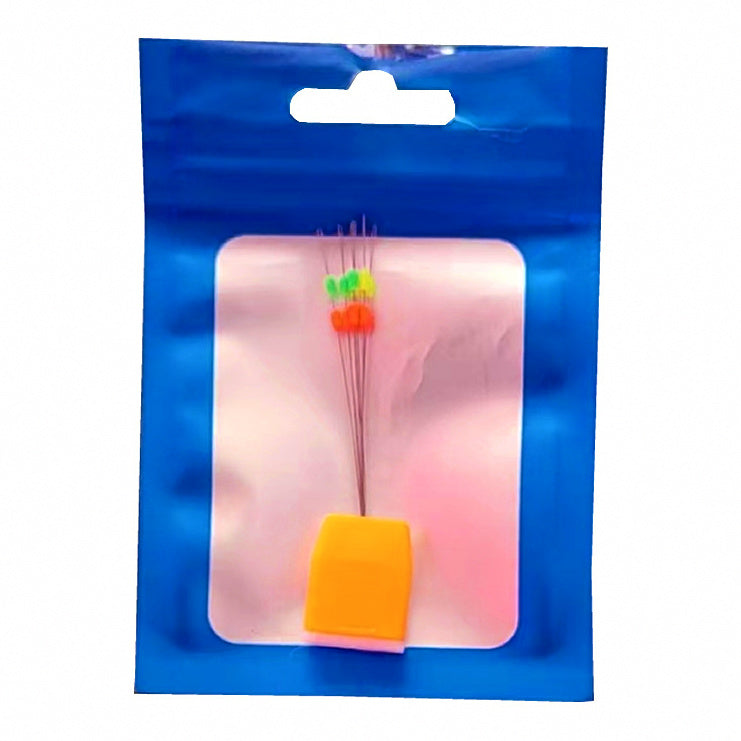 Float Stop Bead Kit, Cotton Knot with Silicone Beads – option photo