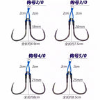 Wire Assist Hooks for Jigs, 2-Pair Pack, 2/0–5/0 – option photo