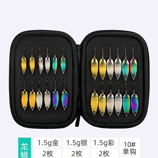 Micro Spoon Lure Kit with Storage Bag, 24 or 27 pcs – option photo