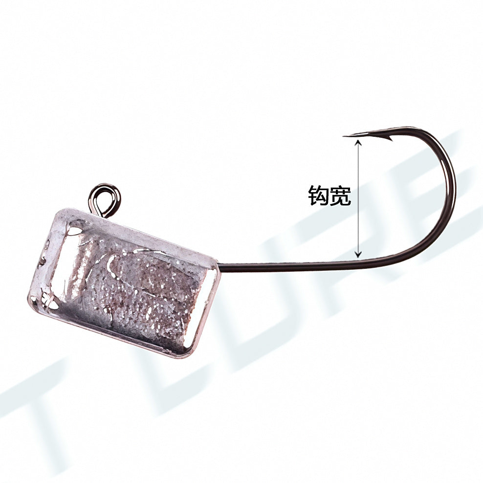 Upturned Crimped Lead Hooks, 1–10 g, No. 1–8 – option photo