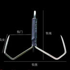 Barbless Treble Hooks, Large, 2.5–4.7 cm Gape – option photo