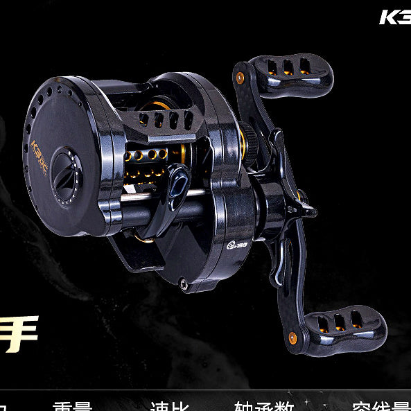 Carbon Low-Profile Baitcasting Reel, 7.0:1, 6 Bearings – option photo