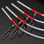 Tube Balance Rig with Single Hook, 10-Pack, Clear or Glow – option photo