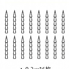 Tungsten Steel Neko Weight Inserts, 0.3–3.1 g (0.01–0.11 oz) – option photo