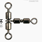 3-Way Swivel Figure-8 Ring Connector, 20-Pack – option photo