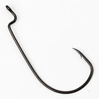 Crank Hooks, Fine Wire Black Nickel, Sizes 2 to 2/0 – option photo