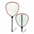Telescopic Landing Net, Aluminum Handle, Silicone Mesh – option photo