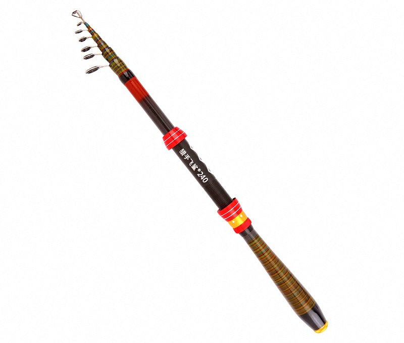 Telescopic Carbon Travel Rod, 1.8–3.0 m (5.9–9.8 ft) – option photo