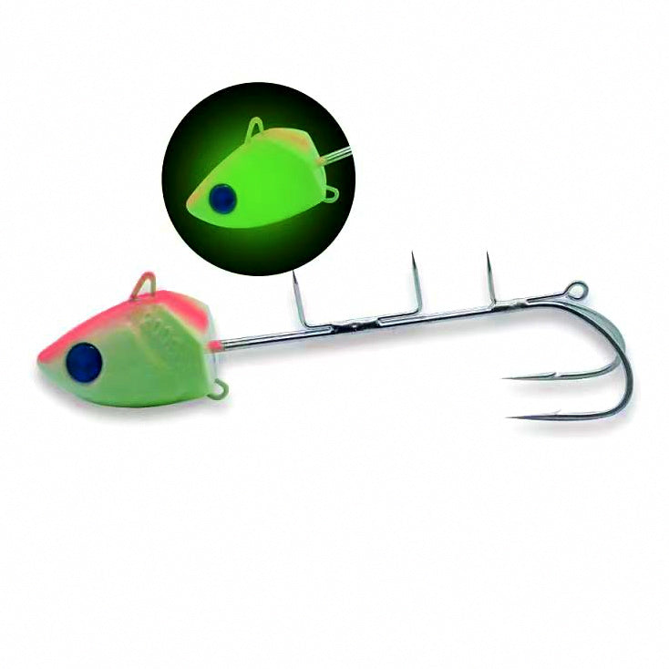 Glow Cutlassfish Jig with Double Hooks, 100–250 g (3.5–8.8 oz) – option photo