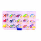 Micro VIB Blade Bait Lure Set with Spoons, 15-Piece – option photo