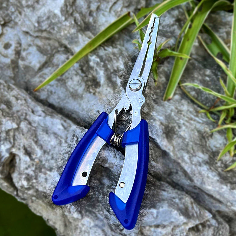 Stainless Steel Fishing Pliers, Bent or Straight Nose – option photo