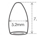 Tungsten Bullet Weight Sinkers for Texas Rig, 5 Pack – option photo