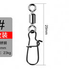 304 Stainless Steel Safety Pin Snaps, Sizes 5, 7, 10, 12 – option photo