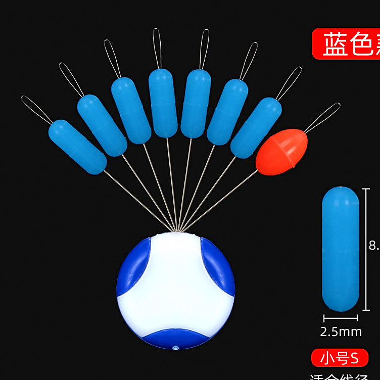 Silicone Space Bean Rigging Beads, 7+1 per Set – option photo