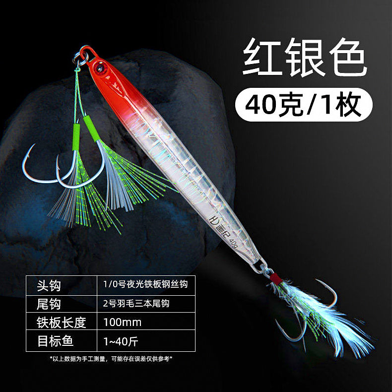 Casting Metal Jig with Hooks, 40–80 g (1.4–2.8 oz) – option photo