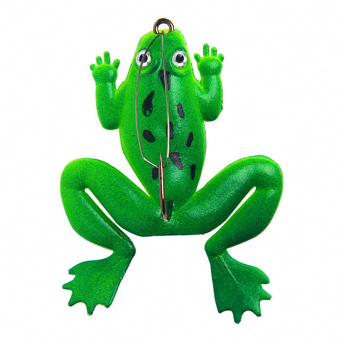 Weedless Soft Frog Lure with Single Hook, 6 cm (2.4 in) – option photo