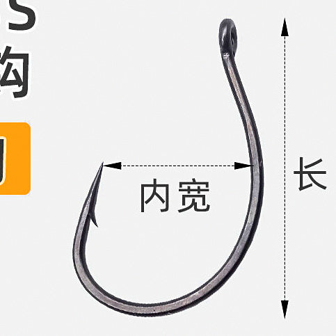 Barbed Wacky Hooks for Soft Plastic Worms, 20 or 50 Pack – option photo
