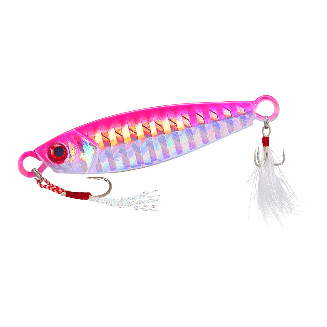 Metal Casting Jig with Feather Hook, 7–30 g (0.25–1.06 oz) – option photo