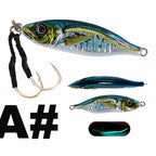 3D Printed Glow Slow Pitch Jig, 60–80 g (2.1–2.8 oz) – option photo