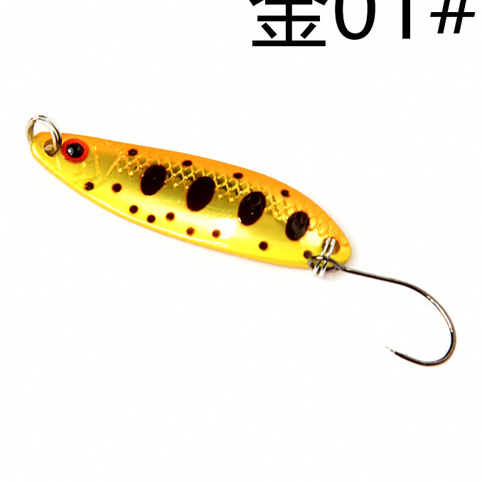 Copper Spoon Lure, Willow Leaf, 2.5–5 g (0.09–0.18 oz) – option photo