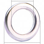 Stainless Steel Solid Rings, Sizes 1–6 (Flattened Jig Rings) – option photo