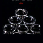 Heavy-Duty Flat Wire Split Rings, 50 Pack, 5–11 mm OD – option photo